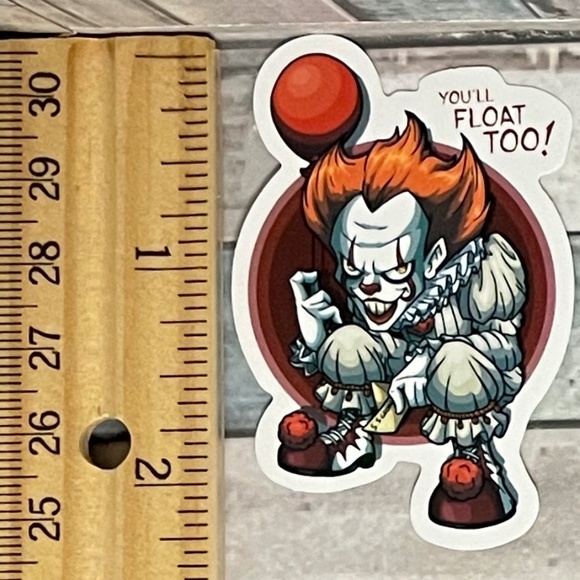 Office | 110 It Chapter Two Horror Waterproof Vinyl Sticker Decal ...